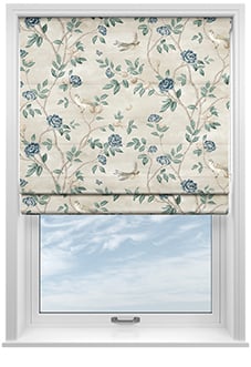 Laura Ashley Eglantine, Seaspray - Roman Blind